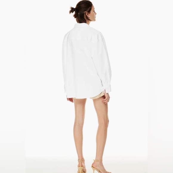 Aritzia Babaton poplin oversized shirt size S/M - Picture 1 of 3